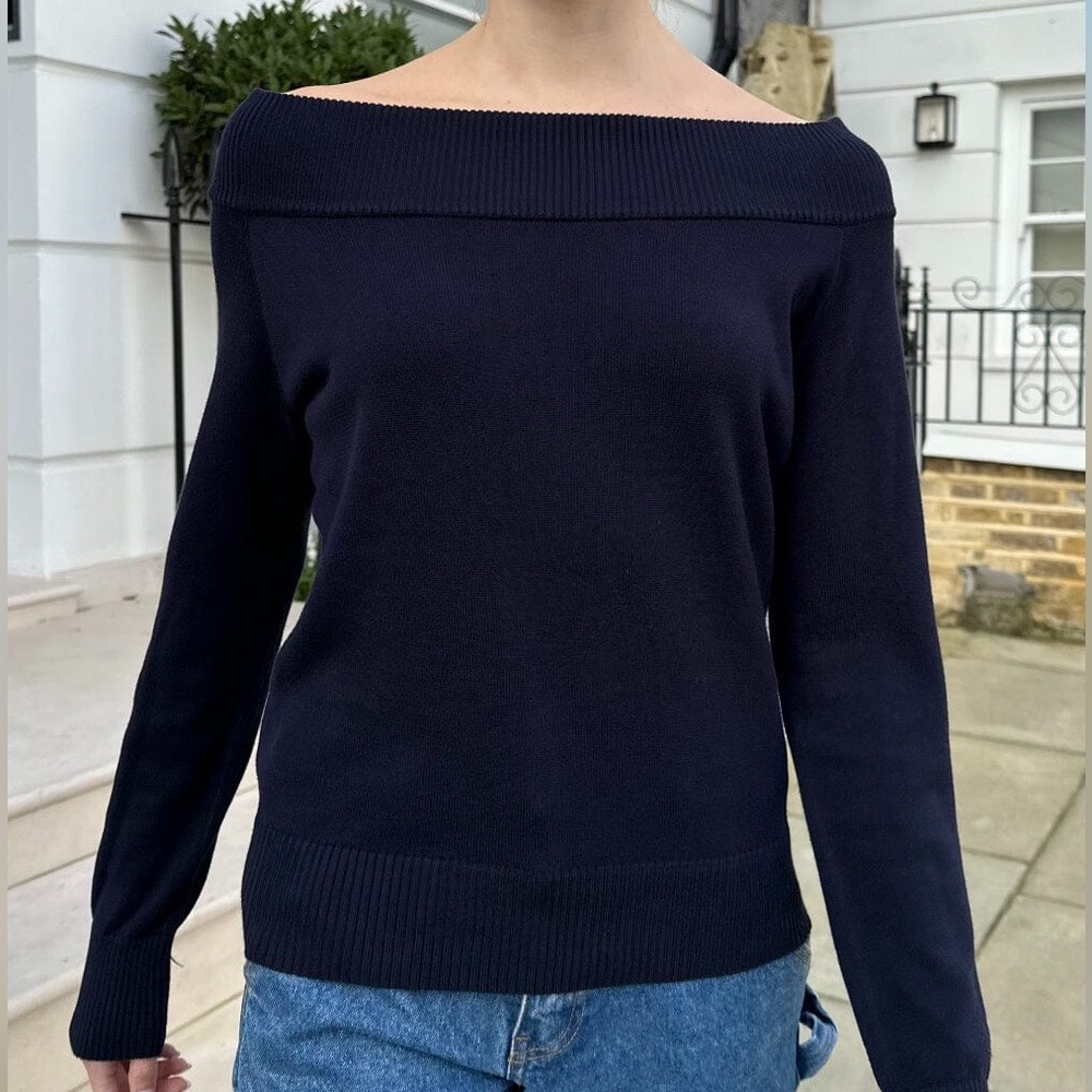 Brandy Melville renata sweater in navy